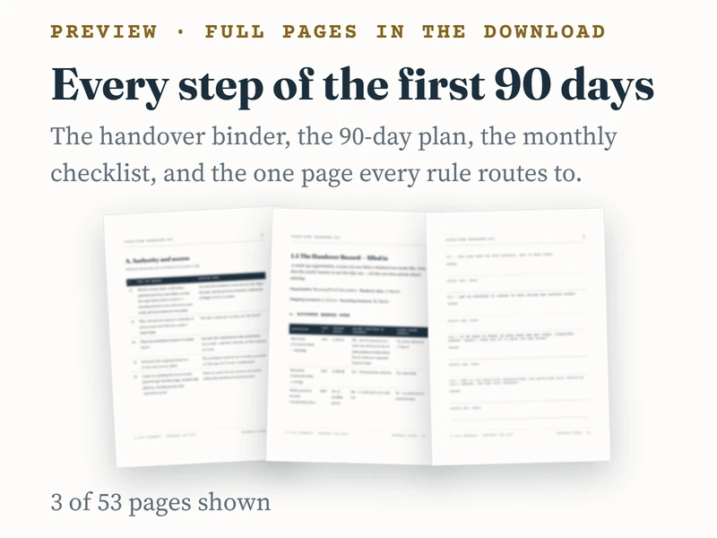 The First-Time Treasurer Kit: what’s inside