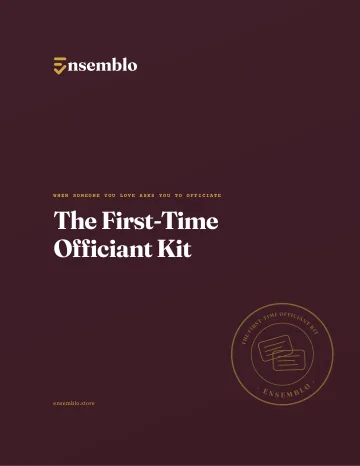 Cover of The First-Time Officiant Kit